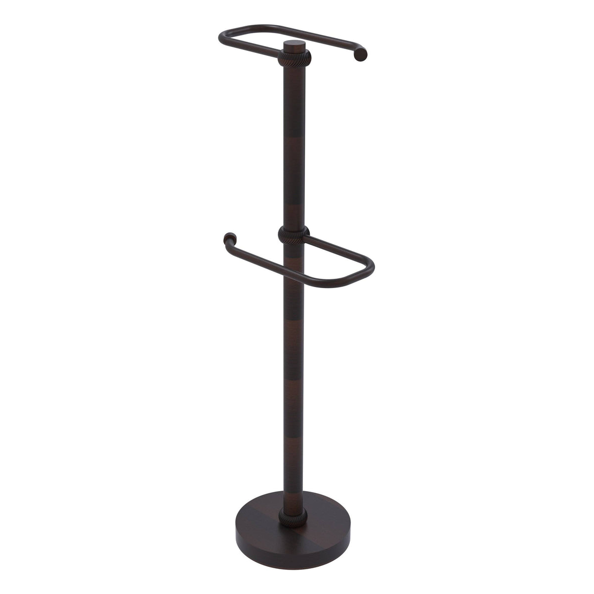 Free Standing Two Roll Toilet Tissue Stand A946