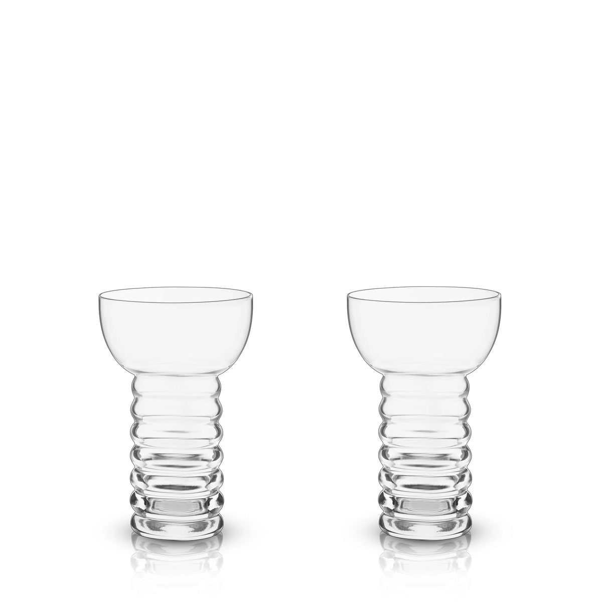 Crystal Tiki Cocktail Glasses Y453