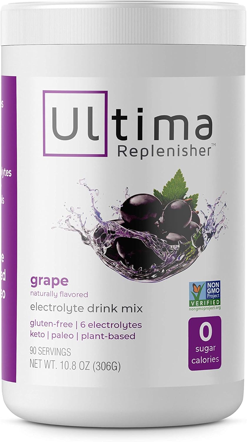 Grape Electrolyte Hydration Powder, 90 Serving Canister E37401
