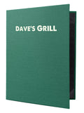 Green Casebound Menu E821790