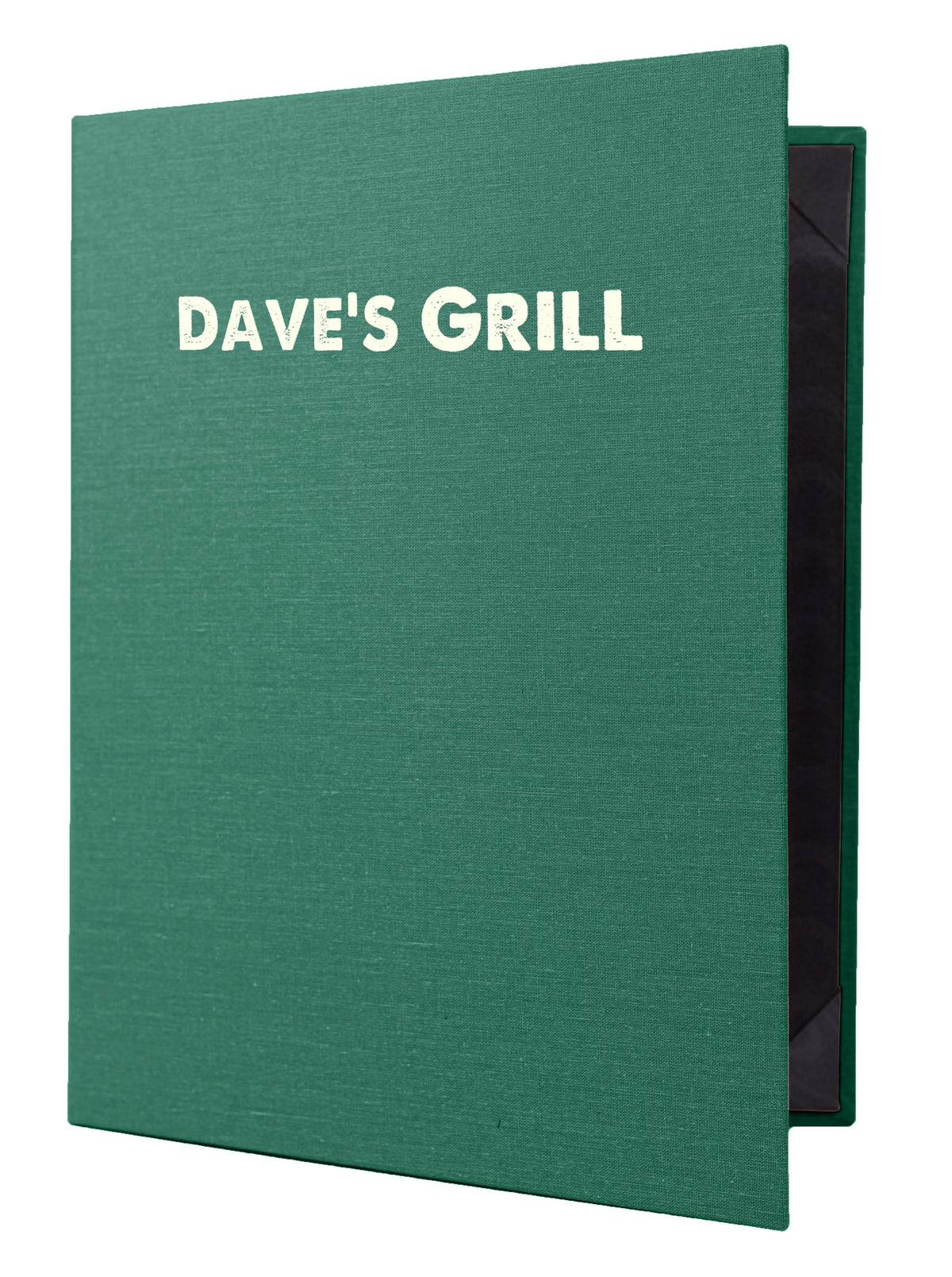 Green Casebound Menu E821790