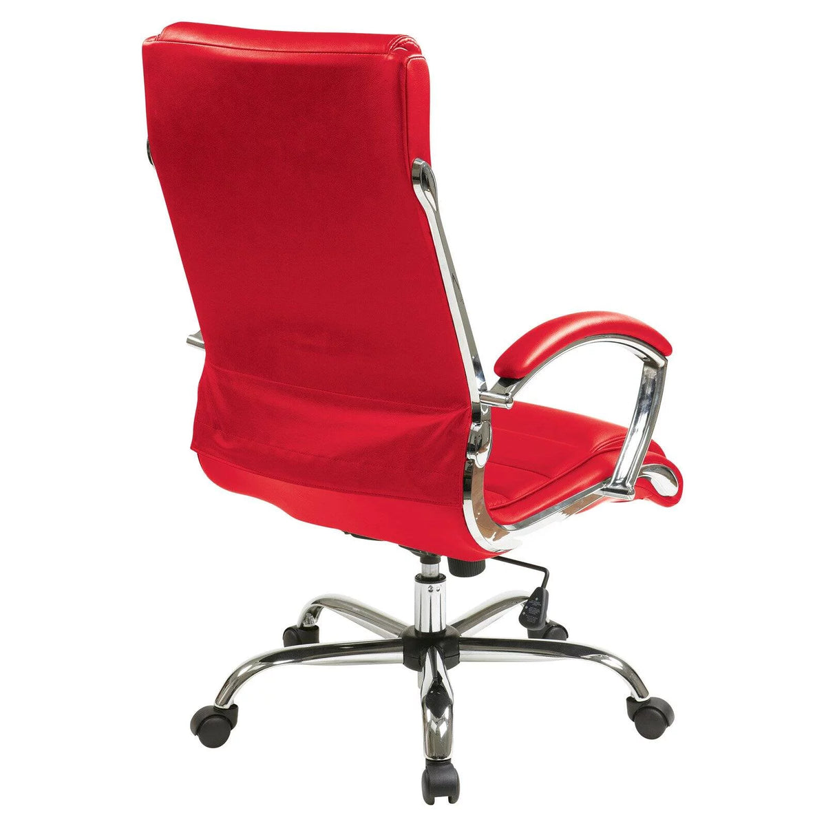 Cream Faux Leather Executive Chair G73499