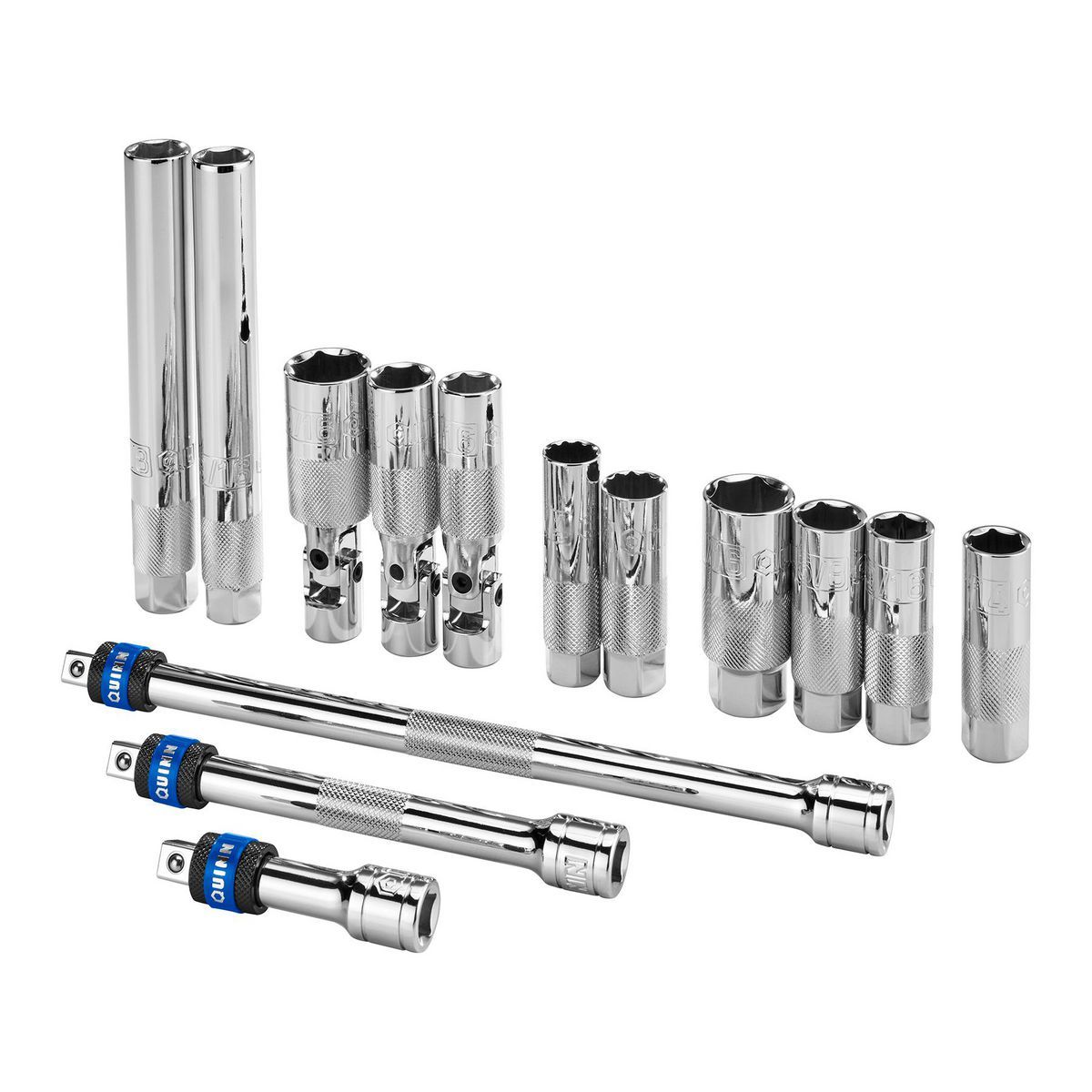3/8 in. Drive SAE and Metric Spark Plug Socket Set, 14-Piece J4126
