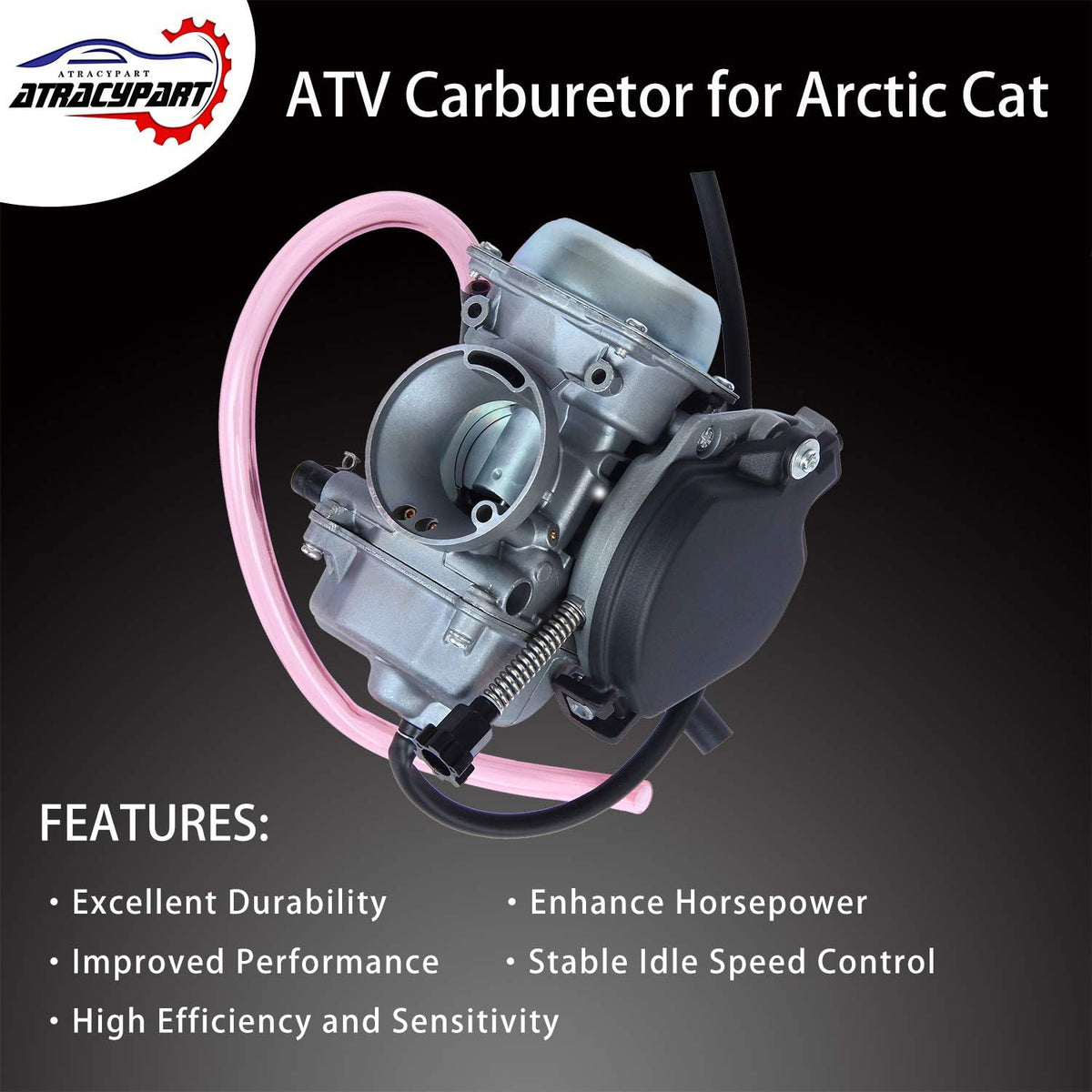 Carburetor Pack of 2 for Arctic Cat 250 300 2x4 4x4 N695