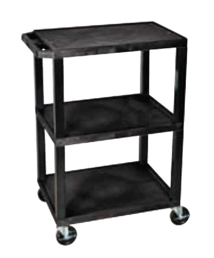 Black Shelf Utility Cart C961