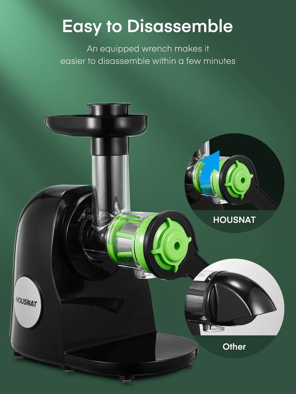 Slow Masticating Juicer Extractor G9188