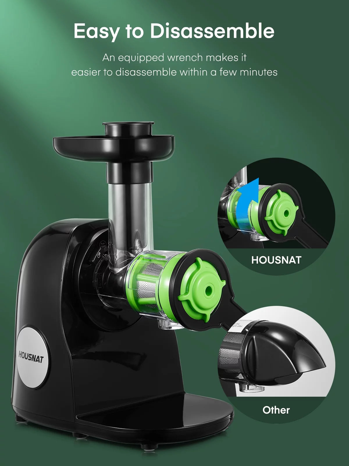 Slow Masticating Juicer Extractor G9188