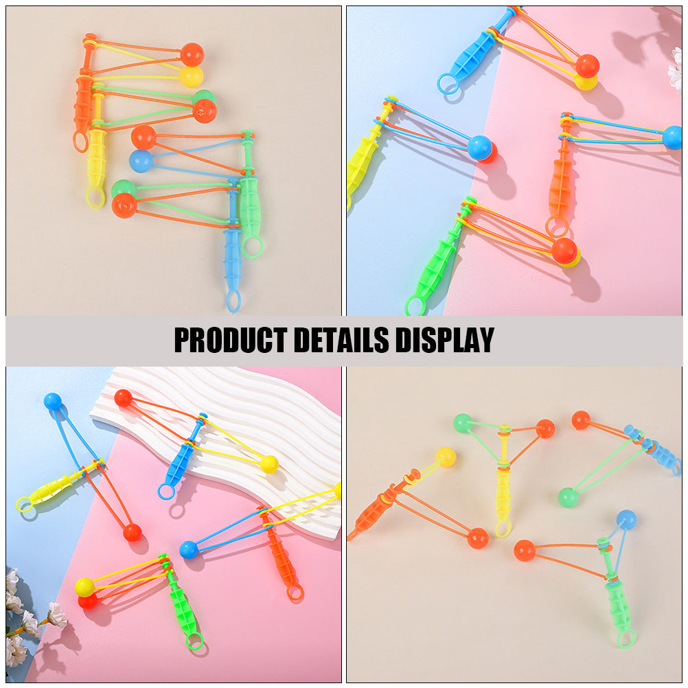 30 Pcs Plastic Hand Cranked Bumper Ball Toy Z452552