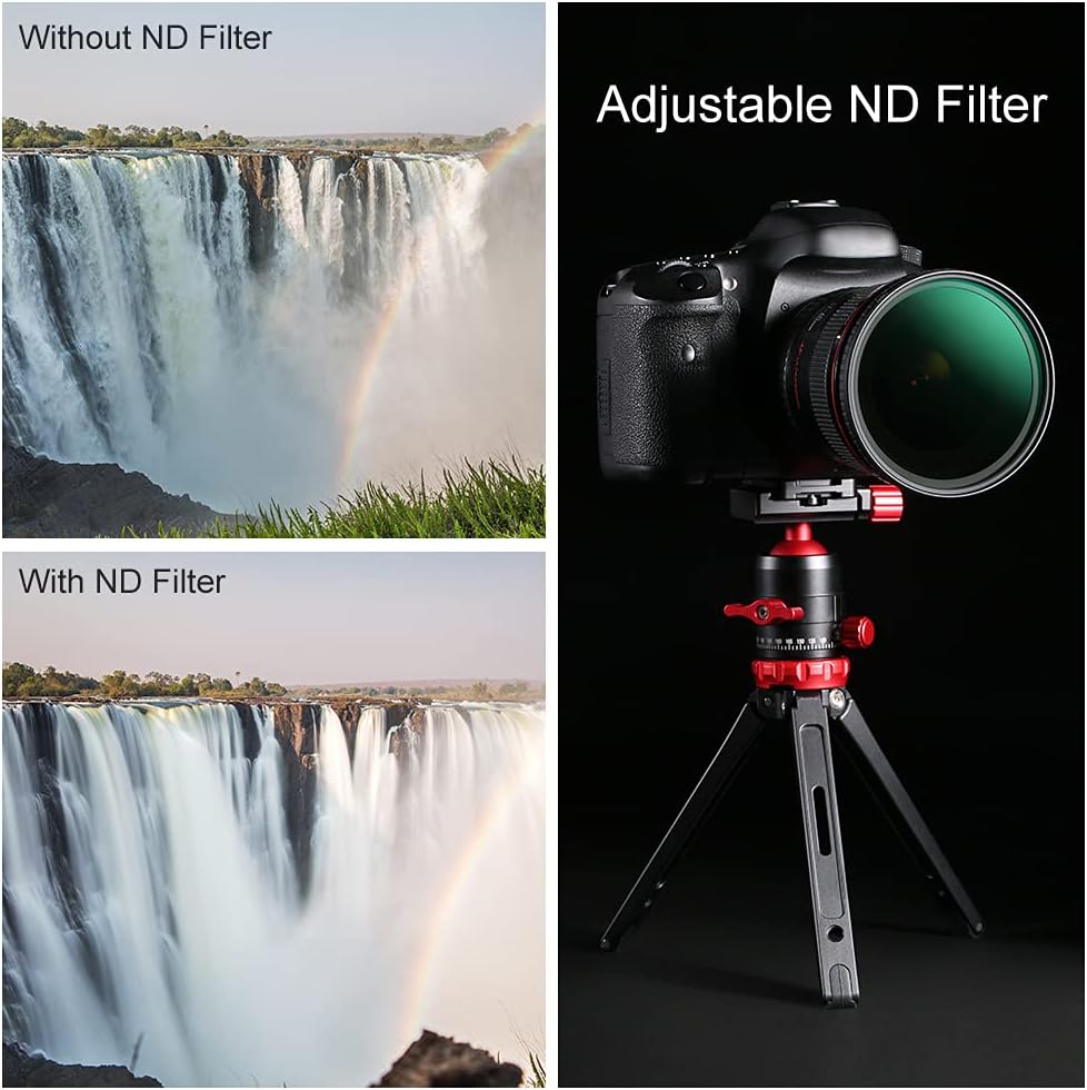 55mm Variable ND Filter ND8-ND128 3-7 Stop C580236