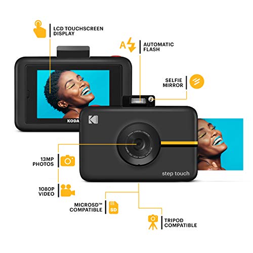 13MP Digital Camera & Instant Printer with 3.5 LCD Touchscreen X97760