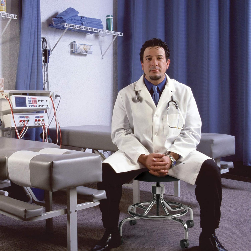 Black Lab Stool with Screw Lift V738