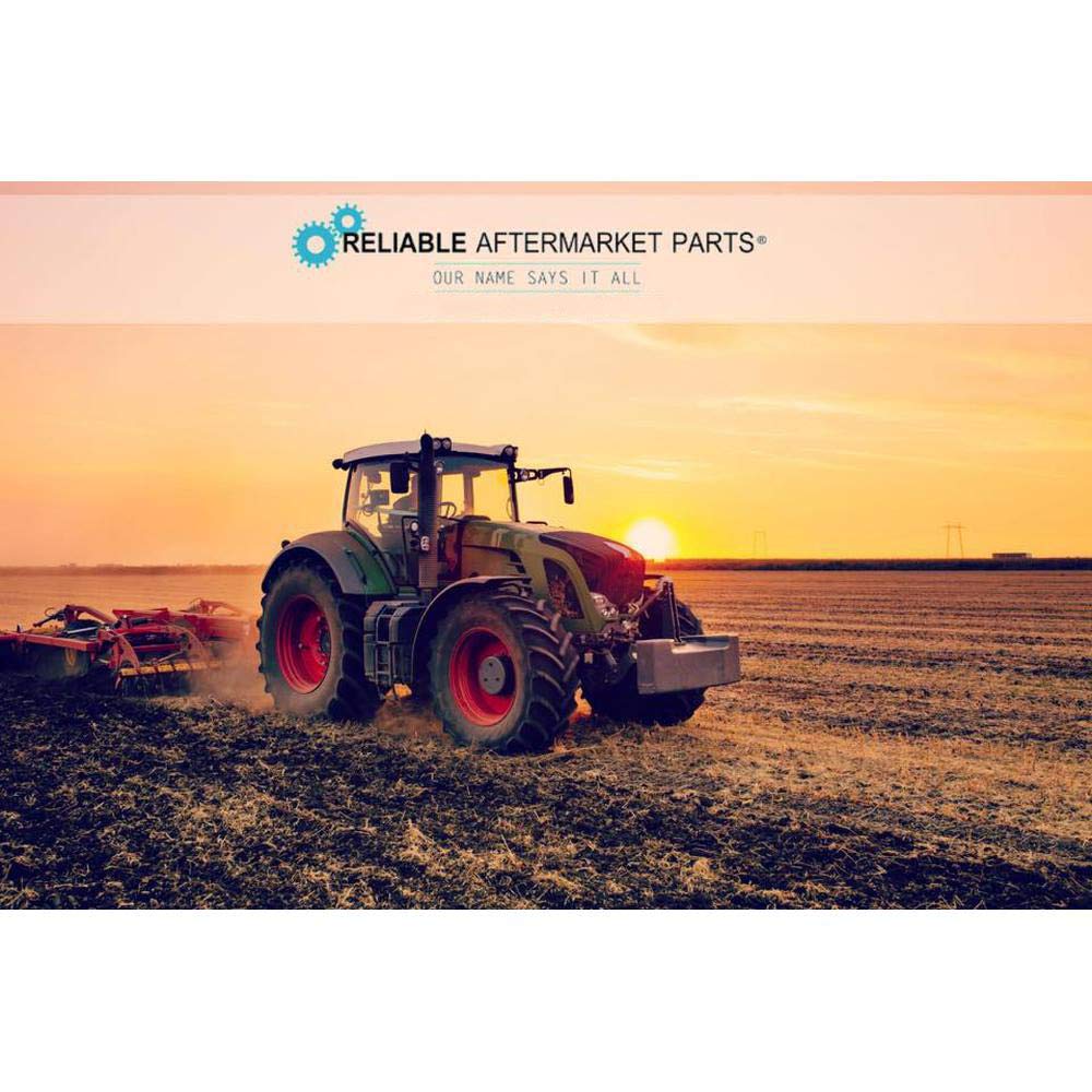 Blue Tractor Seat with Dual Drain Holes U313