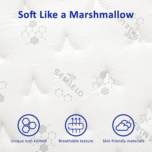 10 Inch Medium Firm Memory Foam Hybrid Mattress K195514