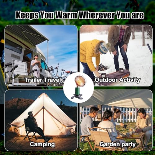 6200BTU Portable Propane Patio Heater J5408
