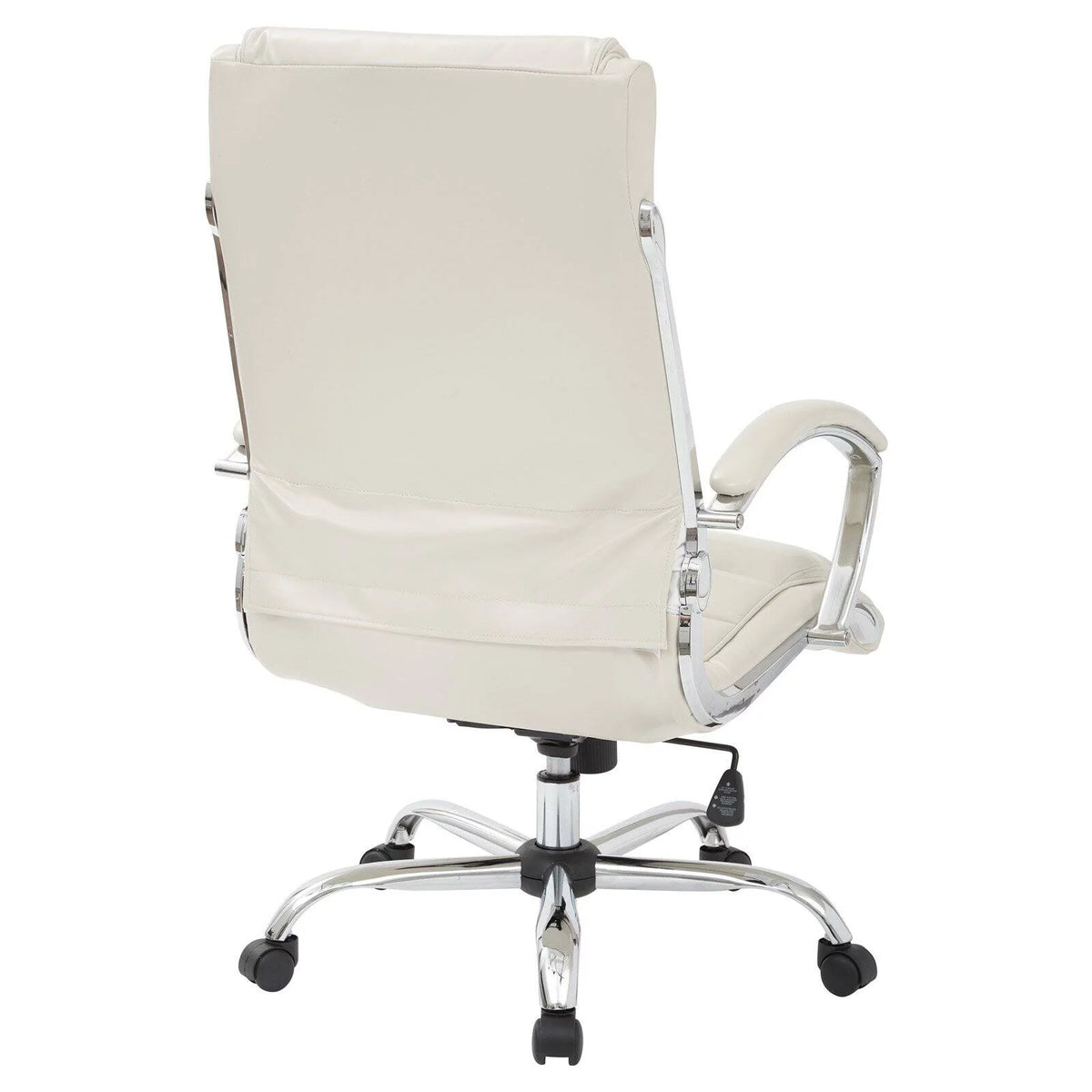 Cream Faux Leather Executive Chair G73499