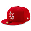 Red Fitted Hat V2999