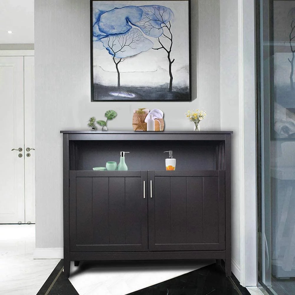 Buffet Cabinet with 2 Doors and Adjustable Shelf P76998
