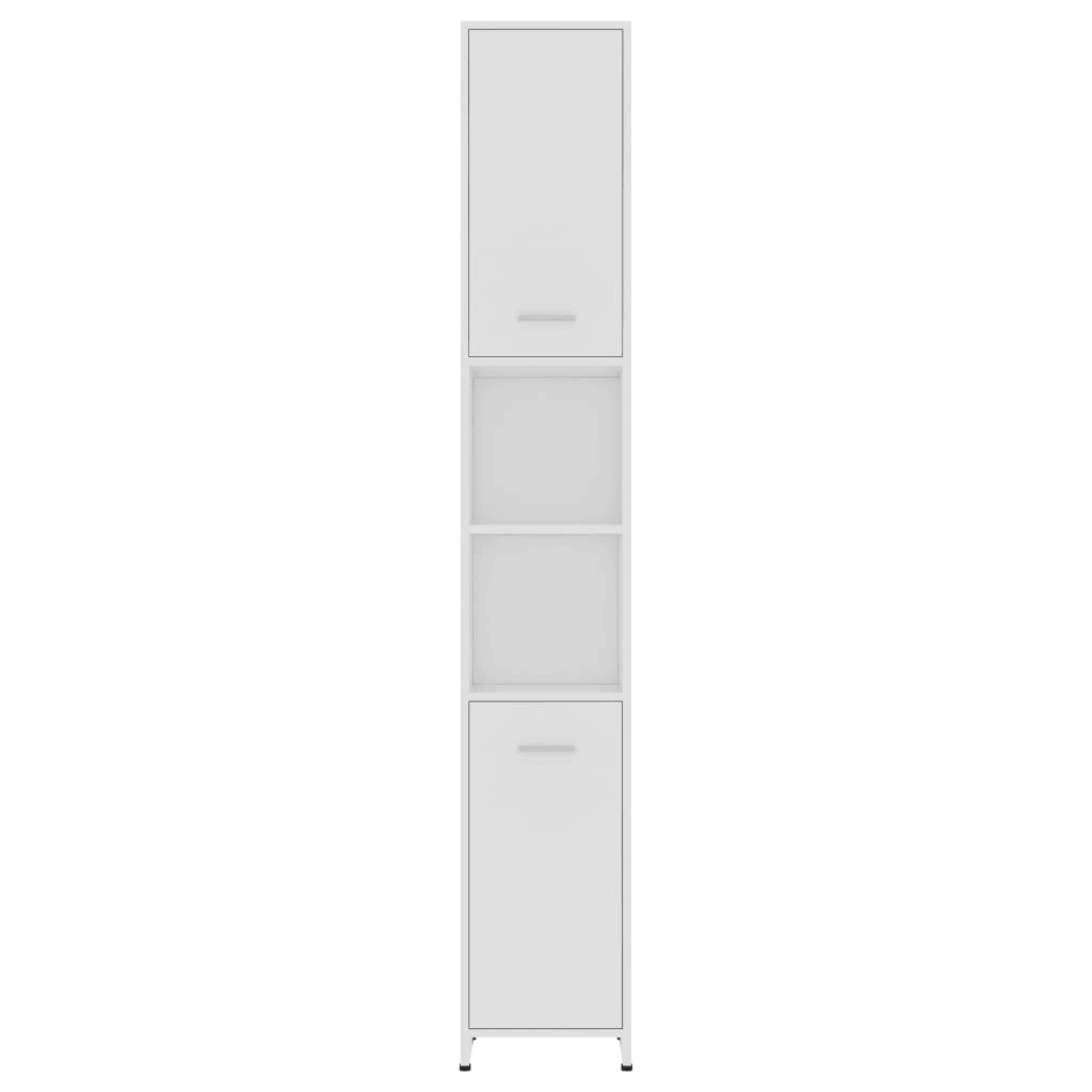 Gray Chipboard Bathroom Cabinet C252