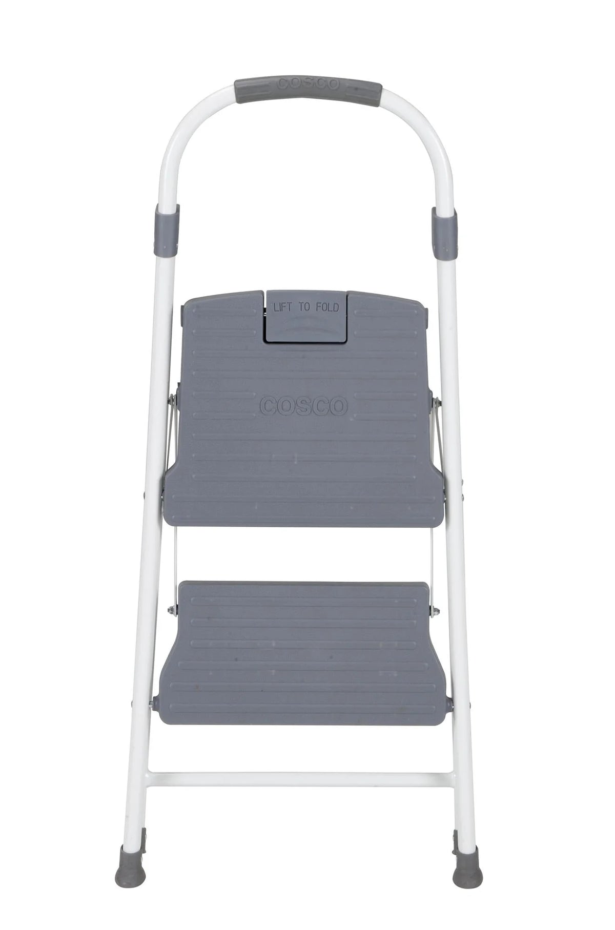 2-Step Folding Step Stool with Resin Steps D124582
