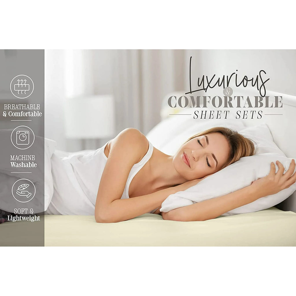King Red Deep Pocket Bedding D78330