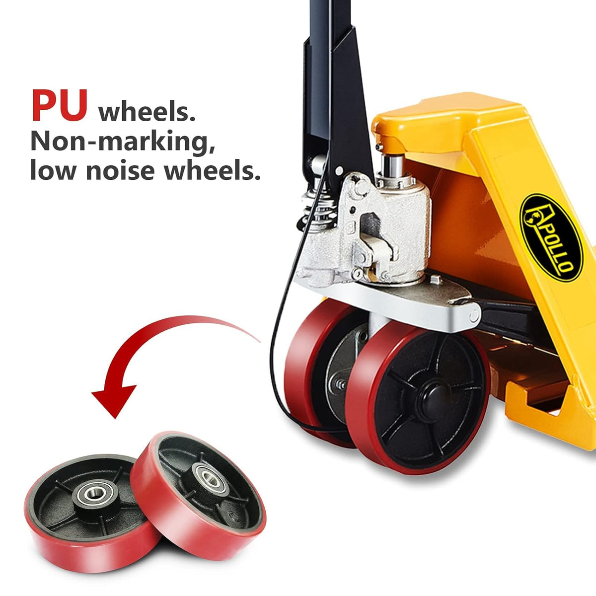 Manual Pallet Jack Truck 5500 Capacity W4612