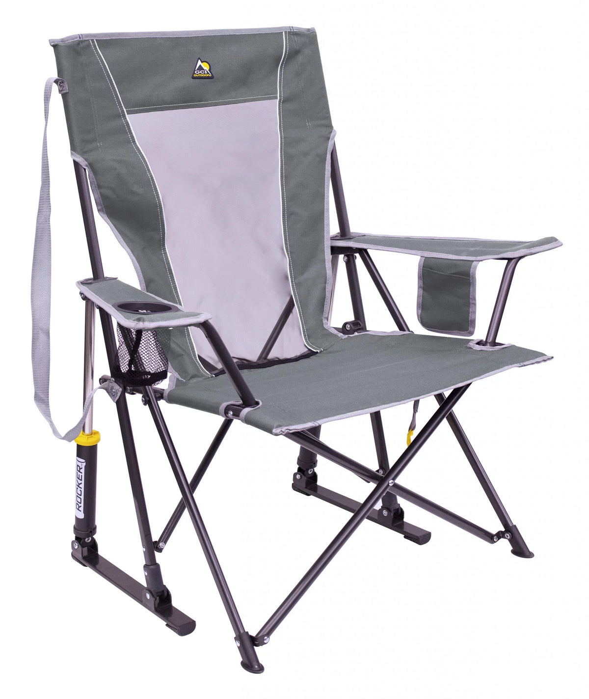 Loden Green Foldable Rocking Camp Chair E207