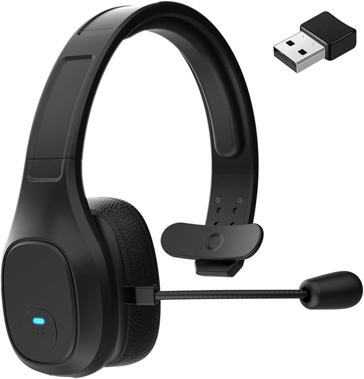 Wireless Bluetooth Headset with Noise Canceling Microphone, Pack of 2 C3218