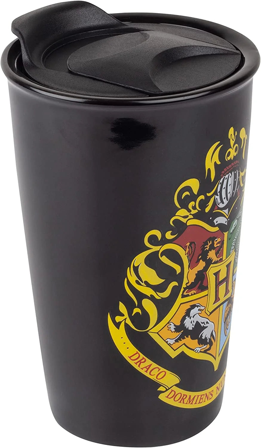 Black Ceramic Travel Mug I115501