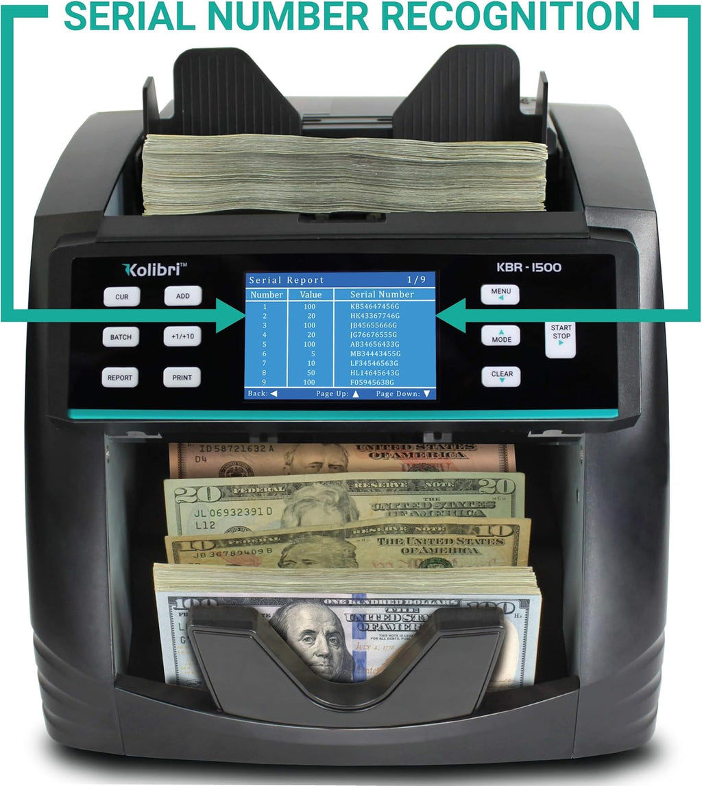 Money Counter Machine with Advanced Counterfeit Detection Z904