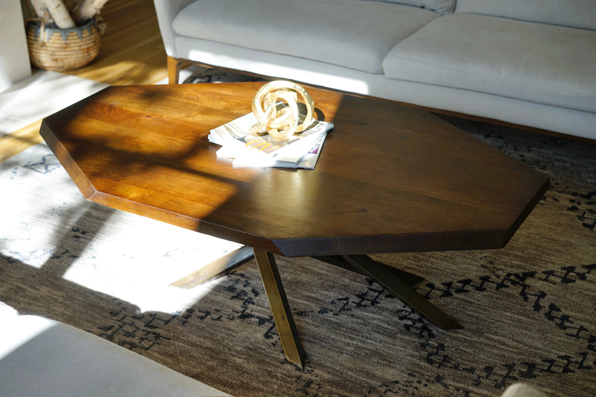 Solid Wood Coffee Table F324