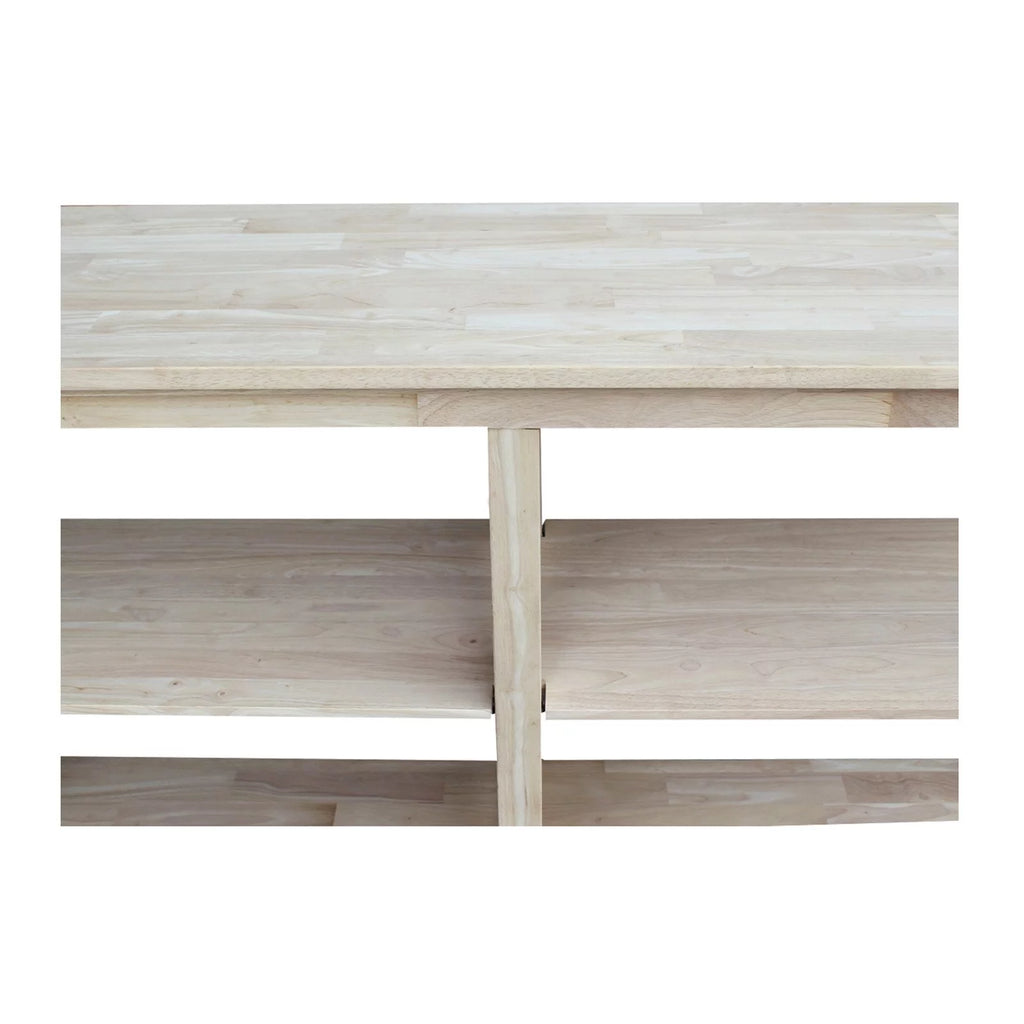Sofa Server Table with Shelves O84043