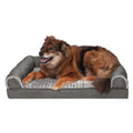 Luxe Fur & Performance Linen Sofa Bed U77760