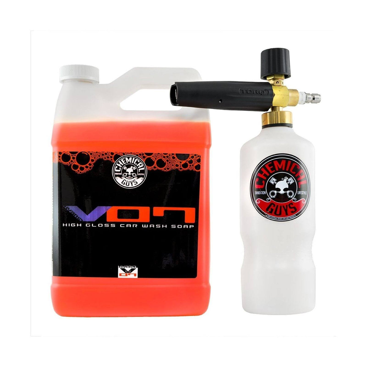 Foam Cannon and Hybrid V7 Auto Wash (1 gal), 128 fl. oz. I934082