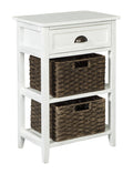 White Accent Table O186