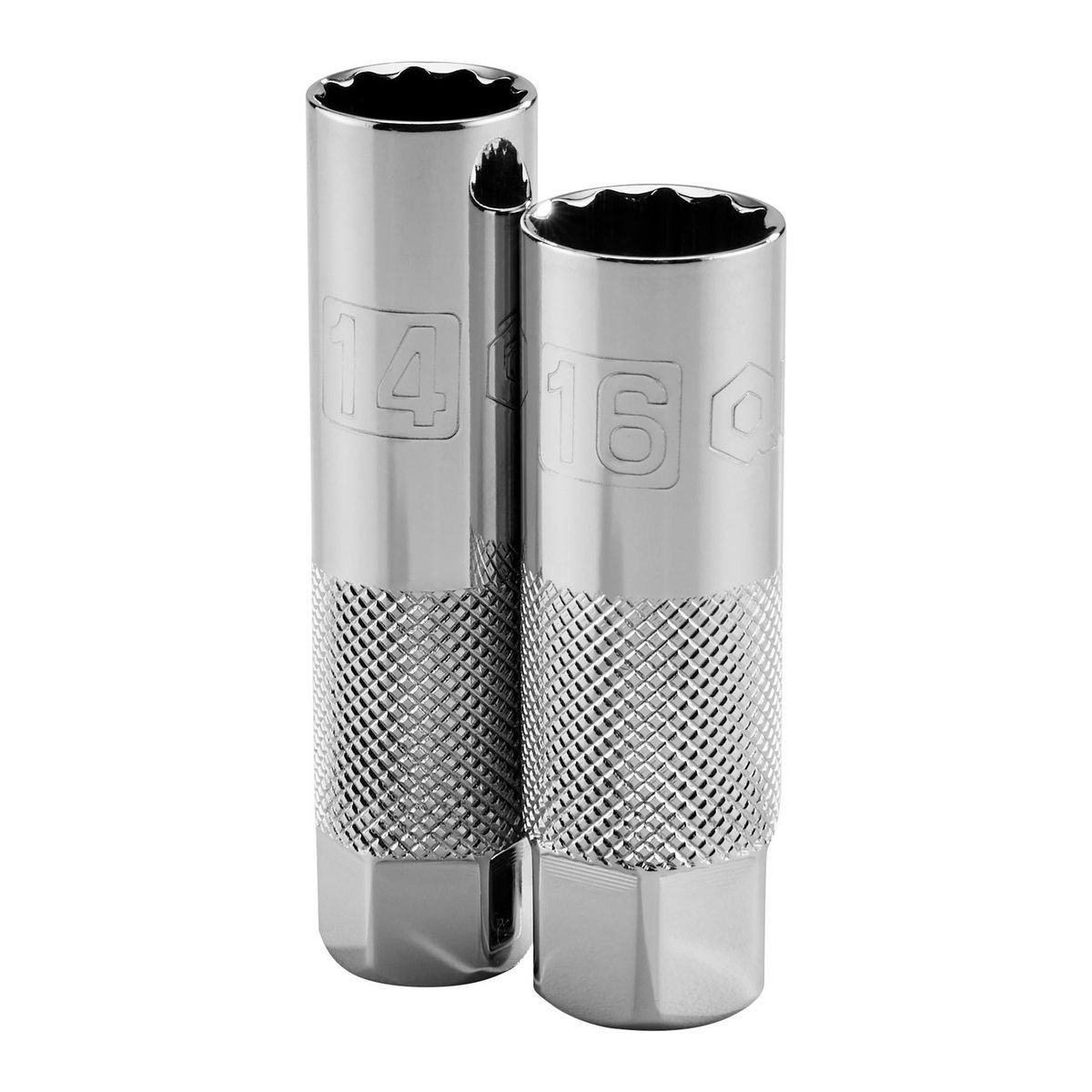 3/8 in. Drive SAE and Metric Spark Plug Socket Set, 14-Piece J4126