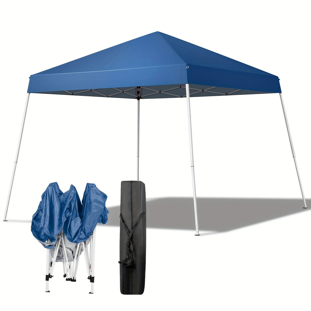 Blue/White Portable Waterproof Folding Tent P4811