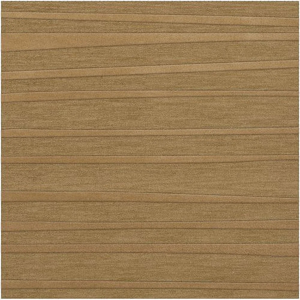 Wheat Stripes Lines 9' x 12' Rectangle Area Rug H8415