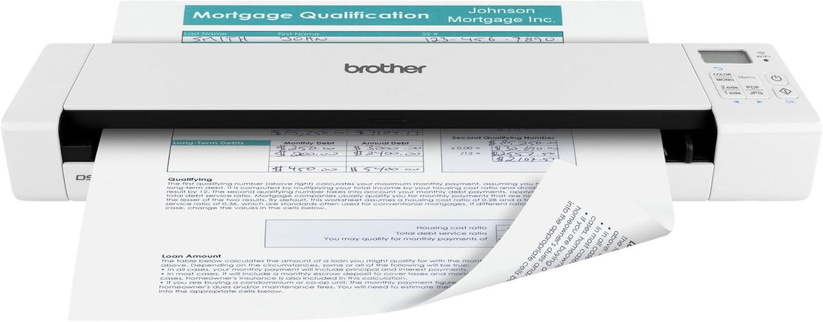 Compact Mobile Document Scanner B734819