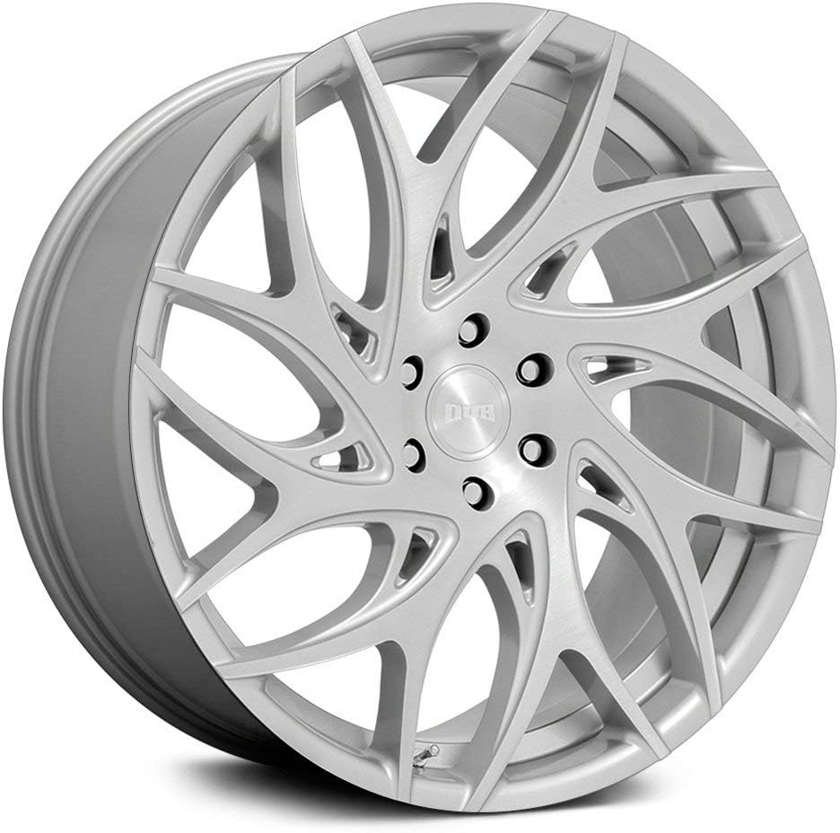 26x10 6x5.5" +25mm Silver Wheel Rim J7210