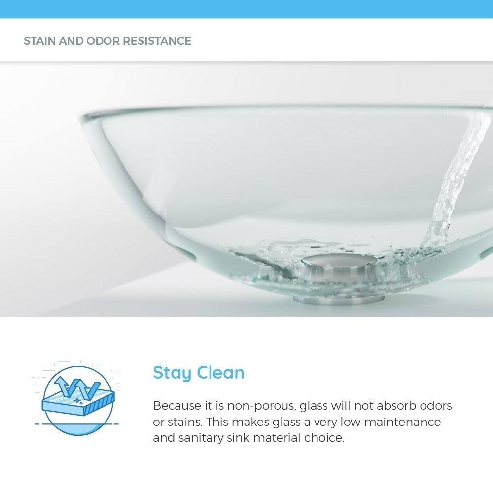 Green Coloured Glass Leaf Vessel Sink I6433