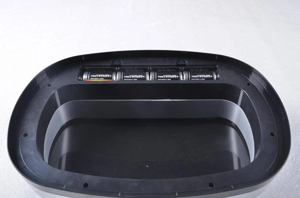 13.2-gallon Stainless Steel Touch Free Sensor Trash Can E38827