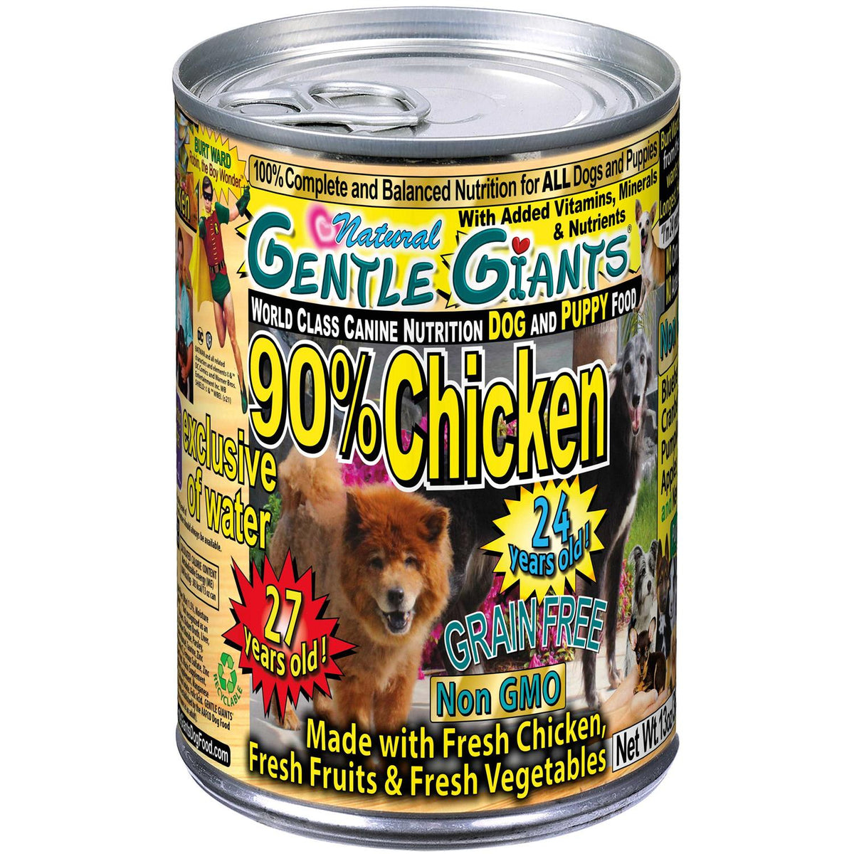 Grain Free Wet Dog Food Chicken N57939
