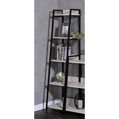 Iron Ladder Bookcase 5 Shelves E1055