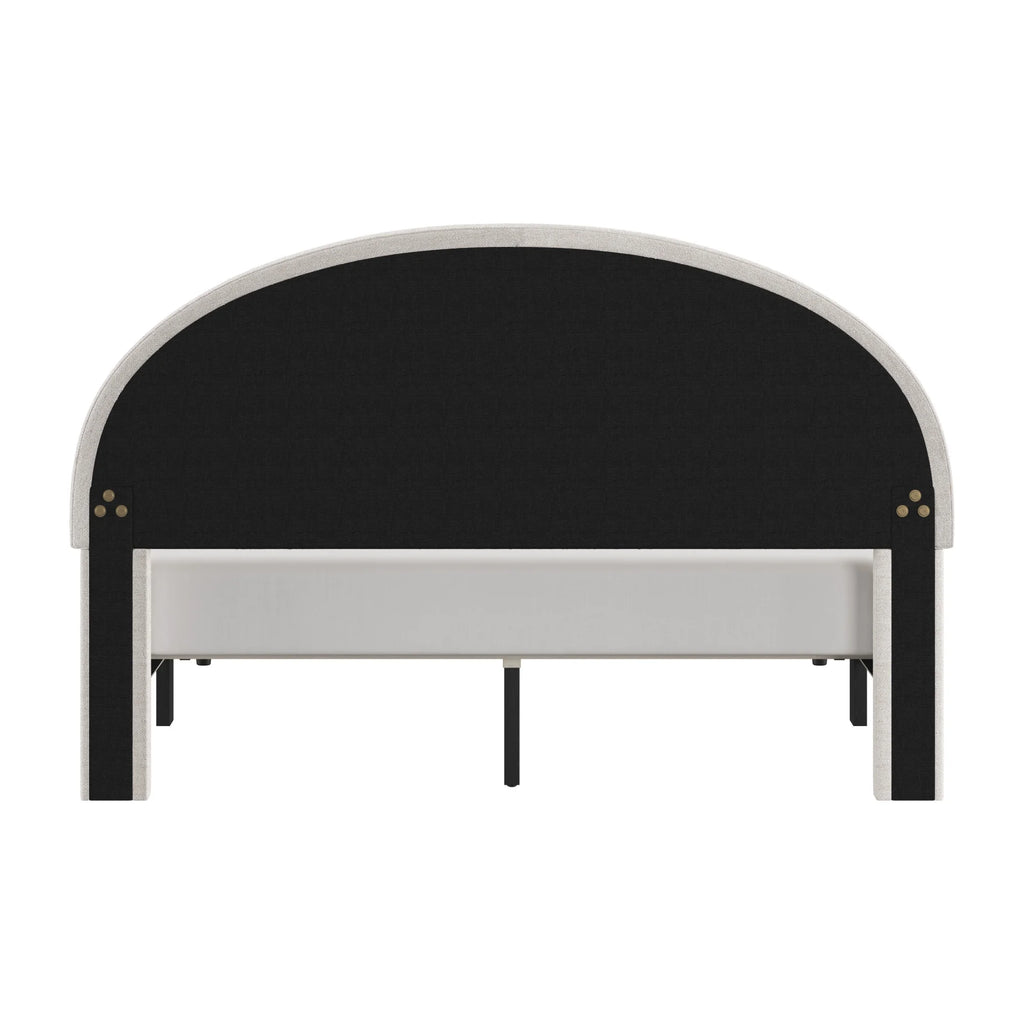 Queen Upholstered Platform Bed L7957