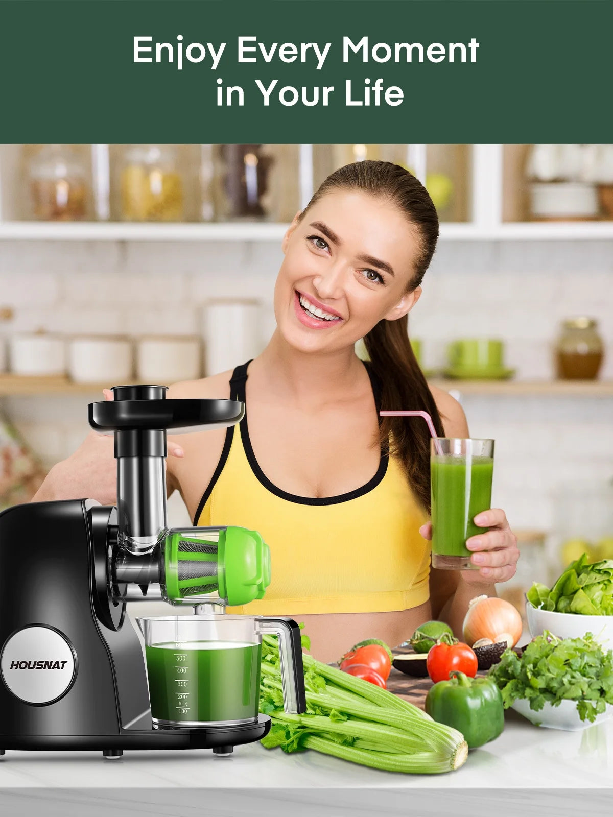 Slow Masticating Juicer Extractor G9188