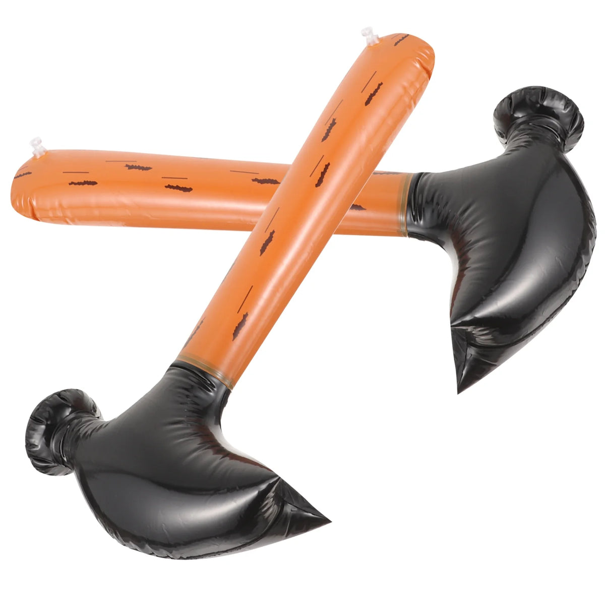 2 Pcs Inflatable Hammer Toy Pvc T563342