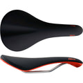 Black / Red Scoop Saddle Z1684