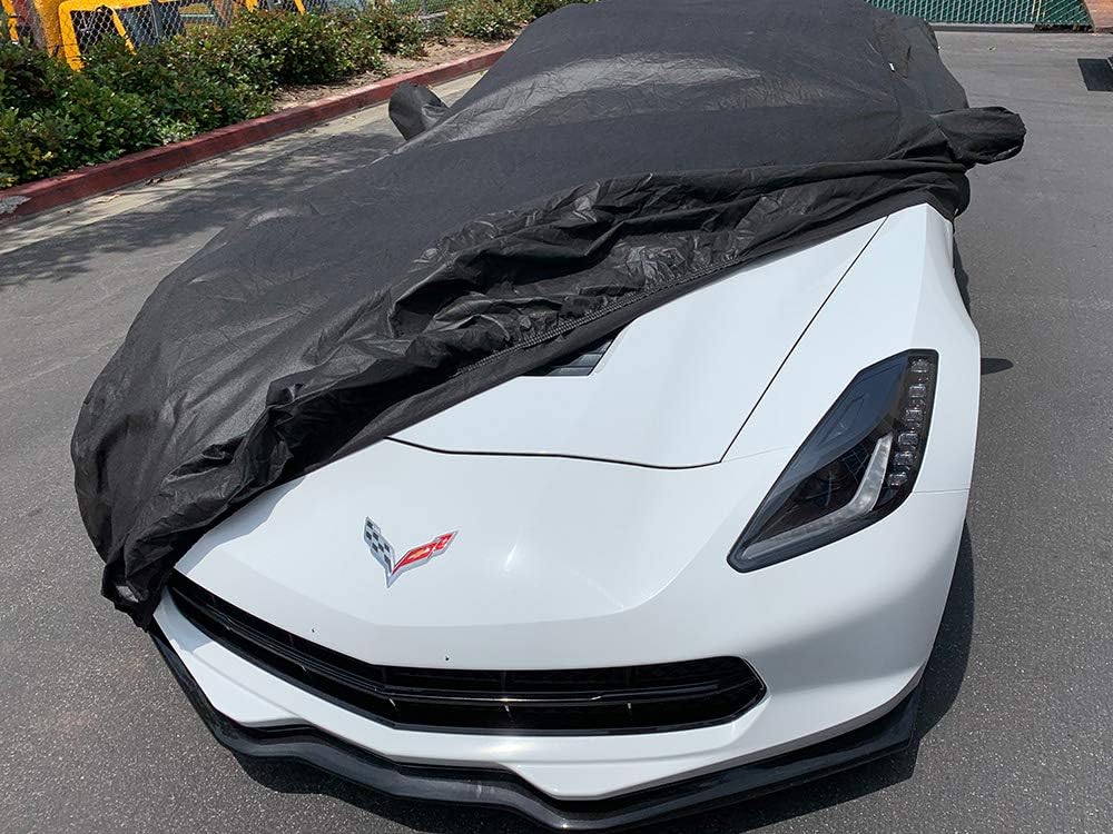 Car Cover Black Pack of 2 N3880