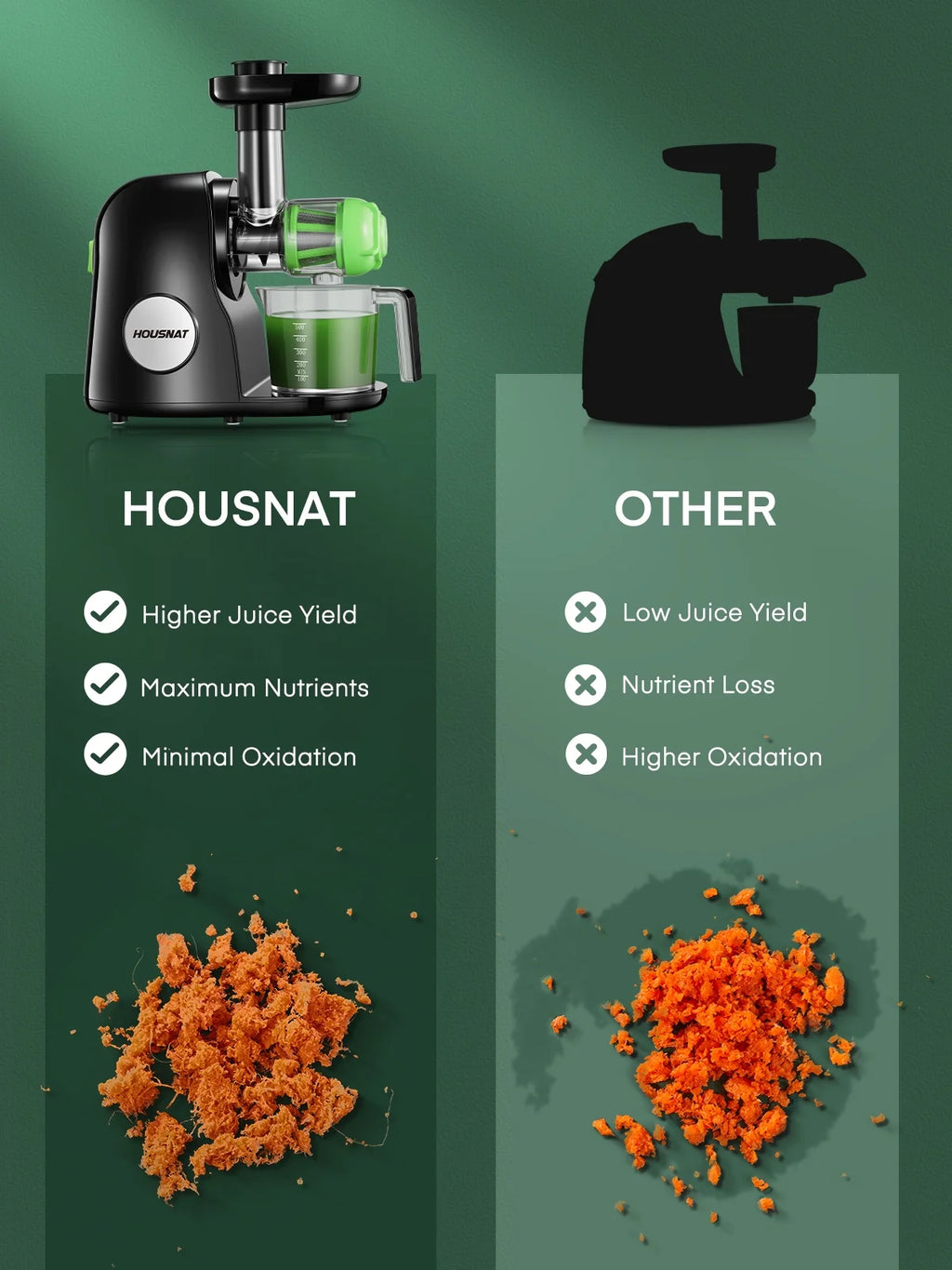 Slow Masticating Juicer Extractor G9188