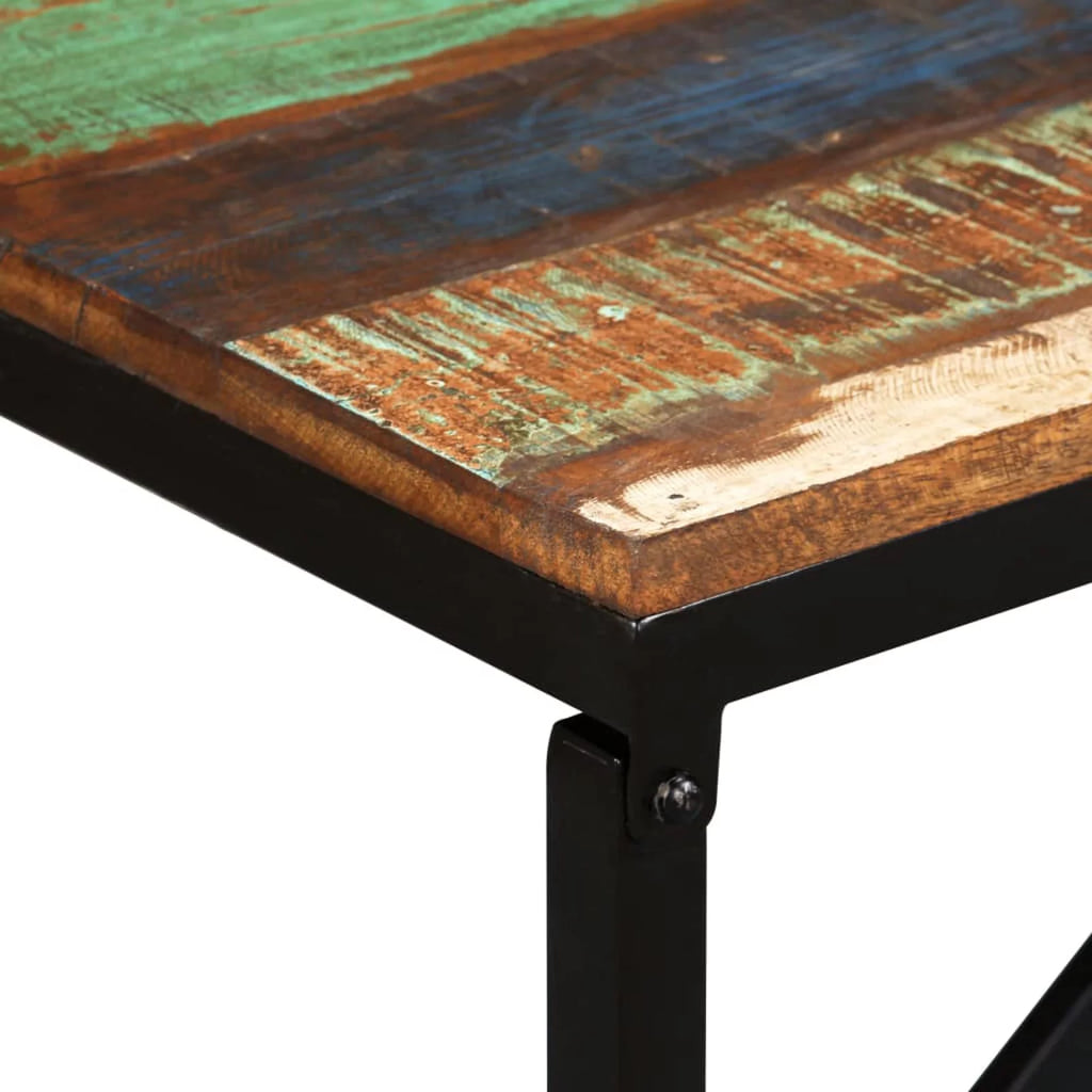Solid Reclaimed Wood Bench J529891